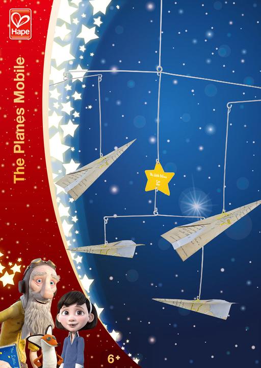 Immagine prodotto Hape Il piccolo principe aeroplano mobile