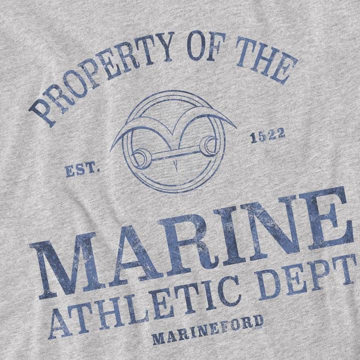 Actual product image One Piece Mens Marine Dept Athletic T-Shirt (M)