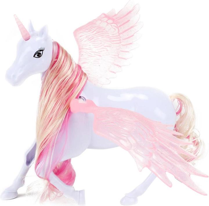 Immagine prodotto Toi-Toys Figura di gioco dell'unicorno Dream Horse con ali mobili
