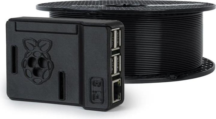 Immagine prodotto Prusa Prusament PETG V0 Jet Black 1kg (PETG, 1.75 mm, 1000 g, Nero)