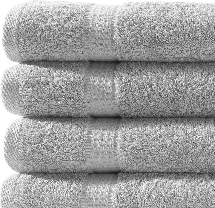 Immagine prodotto Casativo Set di asciugamani 12 pezzi, 4 asciugamani per gli ospiti, per le mani e per la doccia ciascuno (100 x 50 cm, 50 x 30 cm, 140 x 70 cm)