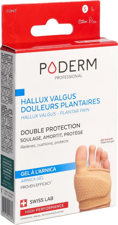 Actual product image Poderm Double protection for hallux valgus bunion & plantar heel pain (Decompression, 202.50 ml)