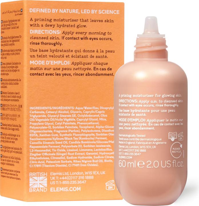 Actual product image Elemis Superfood Glow Priming Moisturiser (60 ml, Day cream)