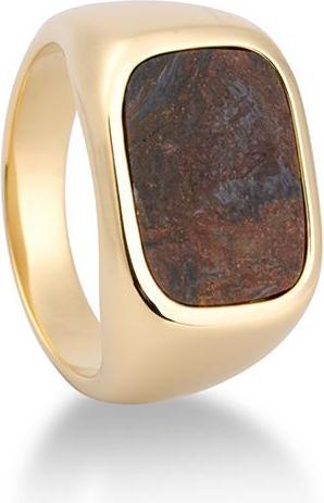 Actual product image Breuning Ring - E. Pietersite Brown (70, 750/18 K Gold)