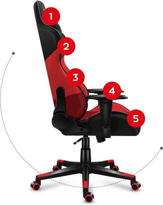 Produktbild Huzaro FORCE 6.2 Red Mesh Gaming Chair