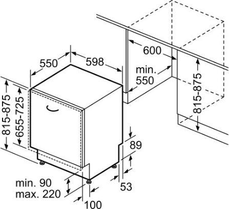 Image du produit Bosch Hausgeräte SMV2HVX22E