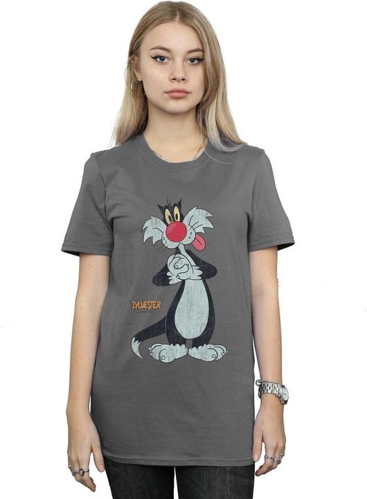 Produktbild Looney Tunes Sylvester Distressed TShirt (L)