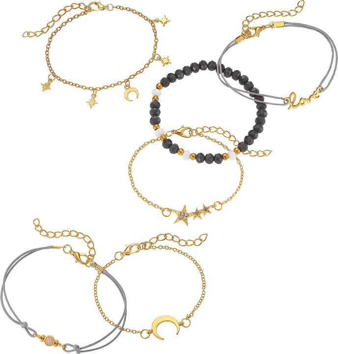Image du produit Heideman Multi Bracelet doré (100% acier inoxydable)
