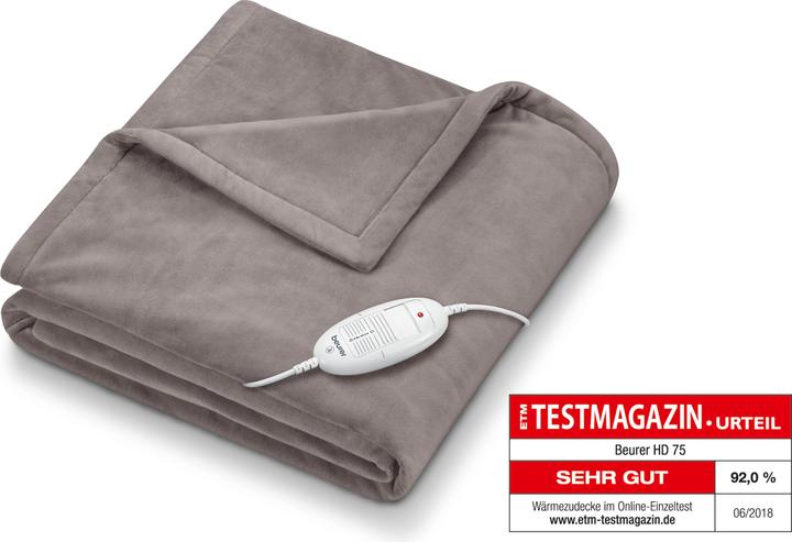 Actual product image Beurer HD 75 Cosy Taupe (130 x 180 cm)