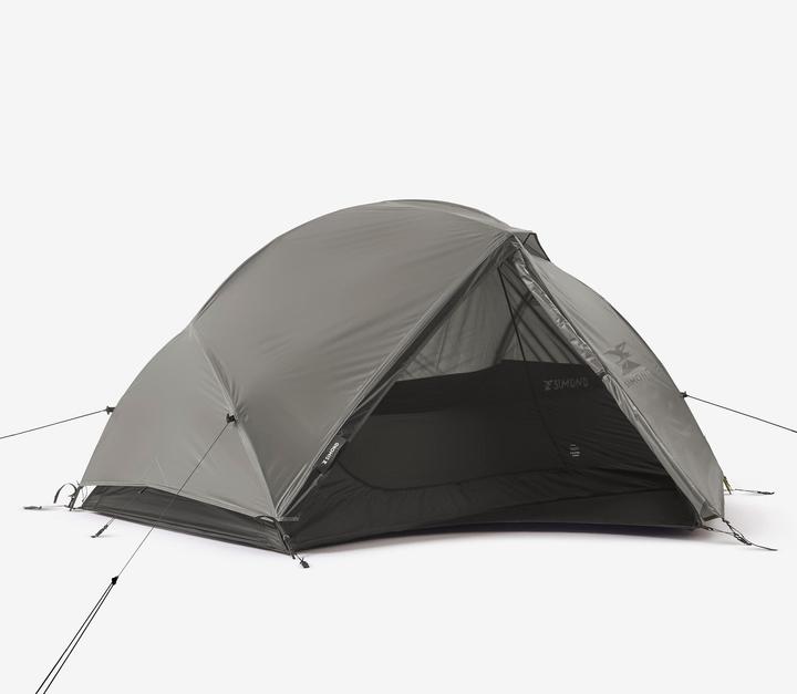 Produktbild Forclaz Self-supporting Dome Trekking Tent - 2-person - MT900 - Grey (Vorzelt, 2 kg, 2 Personen)