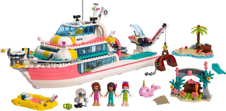 Immagine prodotto LEGO Missione di salvataggio in barca (41381, LEGO Friends)
