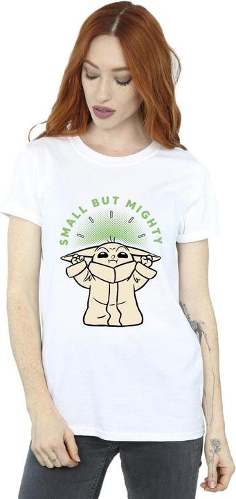 Immagine prodotto Star Wars The Mandalorian Small But Mighty Grogu Maglietta Ampia Donna (3XL)