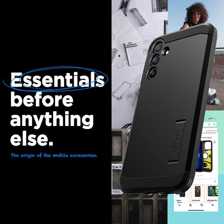 Actual product image Spigen Tough Armor Hulle compatible (Samsung Galaxy A15 5G, Samsung Galaxy A15)