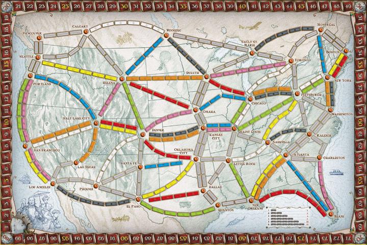 Image du produit Asmodée Ticket to Ride (Anglais)