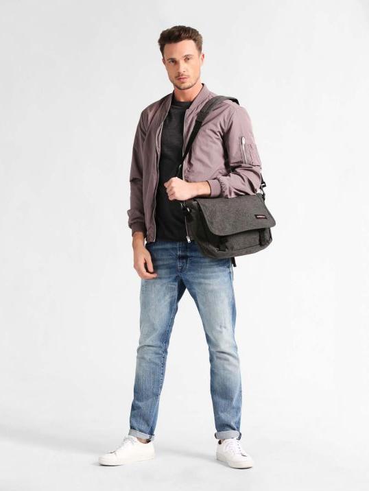 Actual product image Eastpak Jr Black Denim