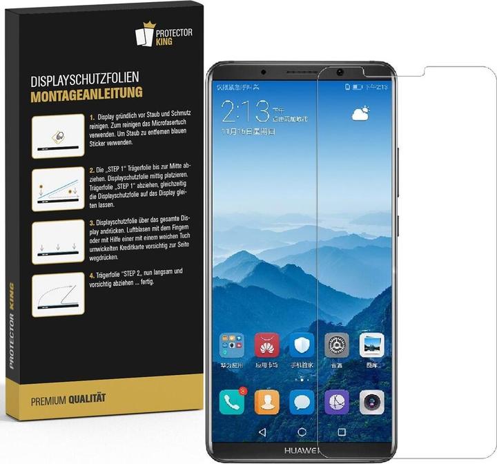 Actual product image Protectorking 6x Premium screen protector 3D CLEAR (6 Piece, Mate 10 Pro)