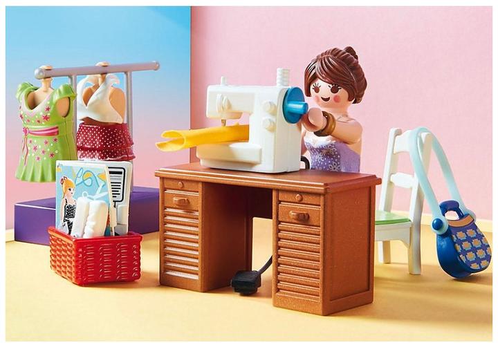 Produktbild Playmobil Schlafzimmer mit Nähecke (70208, Playmobil Dollhouse)