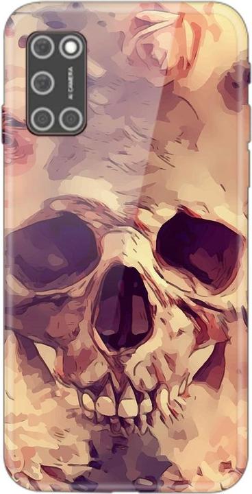 Flowers skull