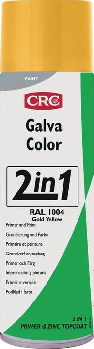 Label énergétique CRC Peinture antirouille 2-en-1 (500 ml, Jaune doré)
