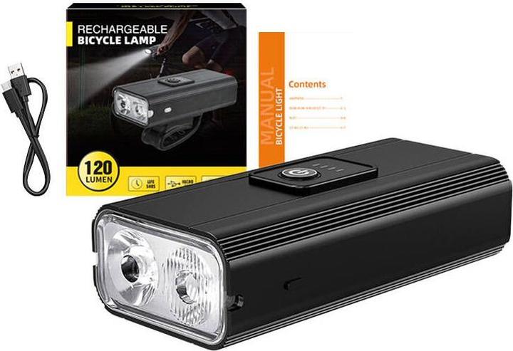 Produktbild Superfire Bike flashlight GT-R3, 600lm, USB (120 lm)
