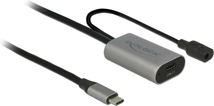 Delock Câble d'extension USB 3.0 C - C actif amplifié, 5m (5 m, USB 3.1)