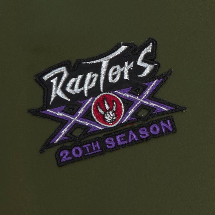 Produktbild Mitchell & Ness M&N Satin Bomber Jacke - FLIGHT Toronto Raptors - M (M)