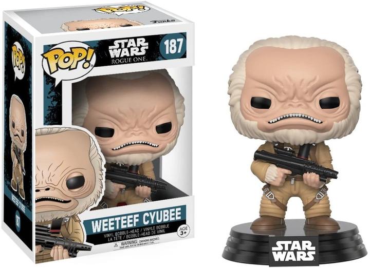 Produktbild Funko POP! Star Wars Rogue One: Weeteef Cyubee