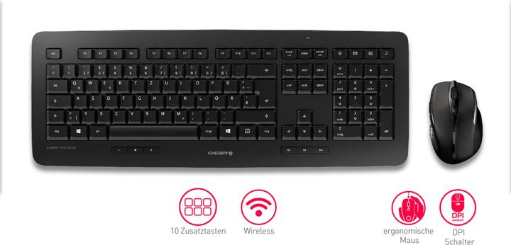 Image du produit CHERRY DW 5100 (DE, Sans fil)