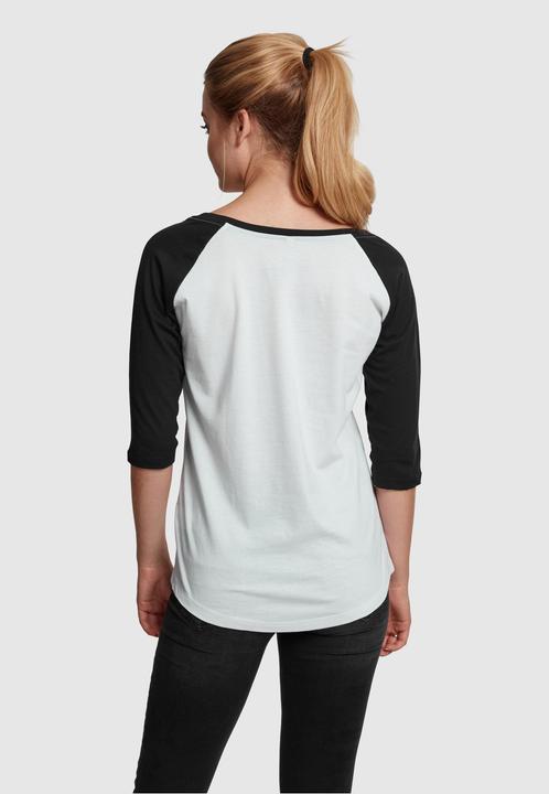 Actual product image Merchcode Ladies Brandalised - Banksy's Graffiti Balloons Raglan Tee (XS)