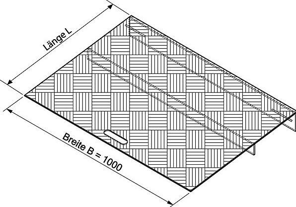 Actual product image kaiserkraft Wedge bridge