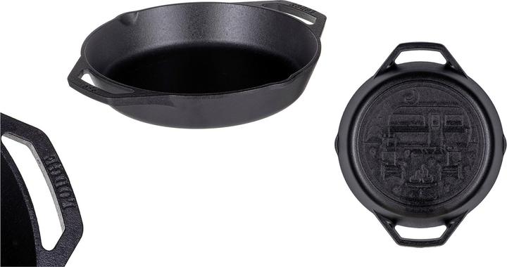 Actual product image Lodge Patelnia do zapiekania żeliwna CAMPER Wanderlust 26 cm