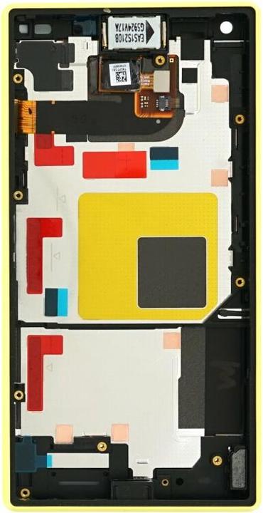 Actual product image Sony Xperia Z5 Compact E5823 LCD yellow (Display, Sony Xperia Z5 Compact)