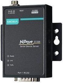 Image du produit Moxa NPORT 5130A-T - Serveur de périphériques RS-422485 à 1 port, température de fonctionnement de -40 à