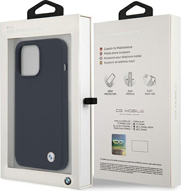Produktbild BMW Case for BMHCP13XSILNA iPhone 13 Pro Max 6.7, dark blue (Apple iPhone 13 Pro Max)