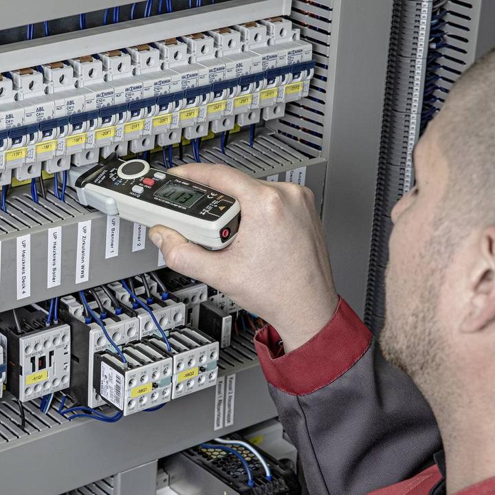 Image du produit Voltcraft Pince ampèremétrique Armoire électrique (CAT III 300V, CAT II 600V)