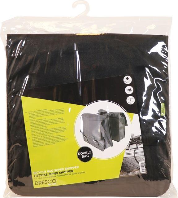 Immagine prodotto Dresco Dubbele Fietstas Super Shopper 50 Liter (50 l)