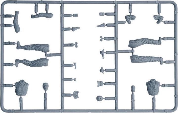 Actual product image 1:35 Fig. US armoured crew (5) NW Eur.