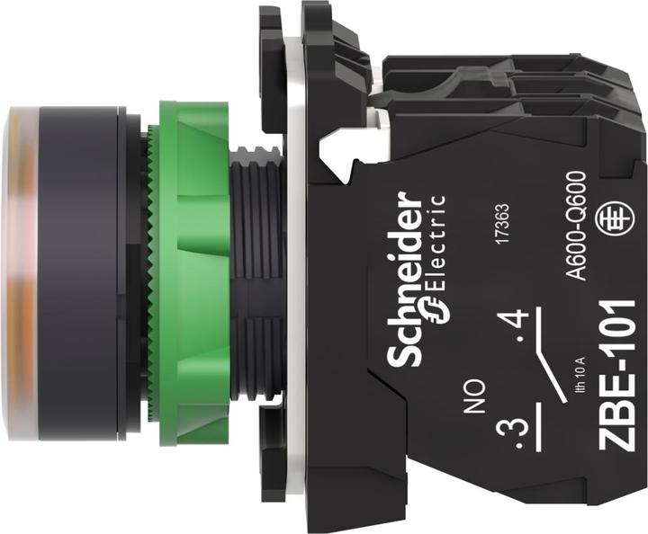 Produktbild Schneider Electric Drucktaster beleuchtet gelb