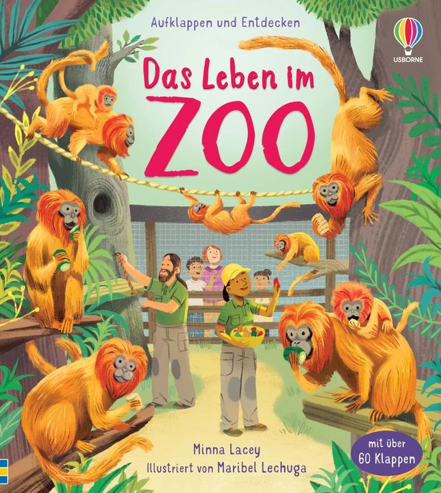 Produktbild Aufklappen und Entdecken Das Leben im Zoo (Deutsch, 2023)