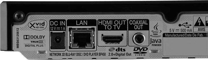 Immagine prodotto LG BP450 - Lettore Blu-ray 3D con funzioni di smart TV (Lettore Blu-ray, Lettore DVD)
