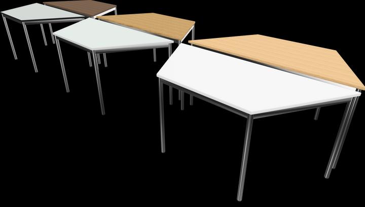 Actual product image Dietiker Atos II conference table trapezoid (1600 x 693 x 749 mm)