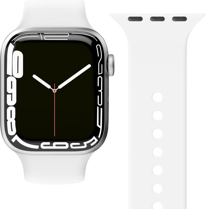Produktbild Vonmählen Silicone Loop Case 2 Band One White 42/44/45/49mm (42 mm, 44 mm, 45 mm, 49 mm, Stainless Steel)
