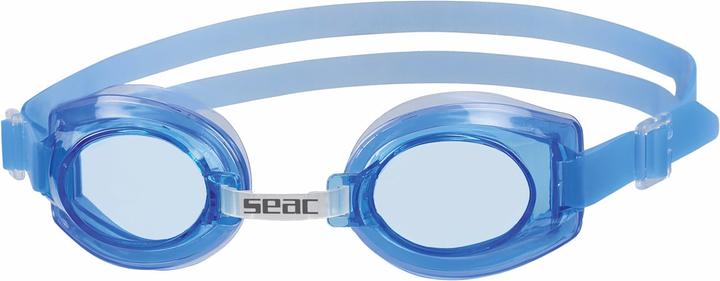 Produktbild Seac Schwimmbrille Kleo blau verstellbares Kopfband, 100% UV-Schutz (One Size)
