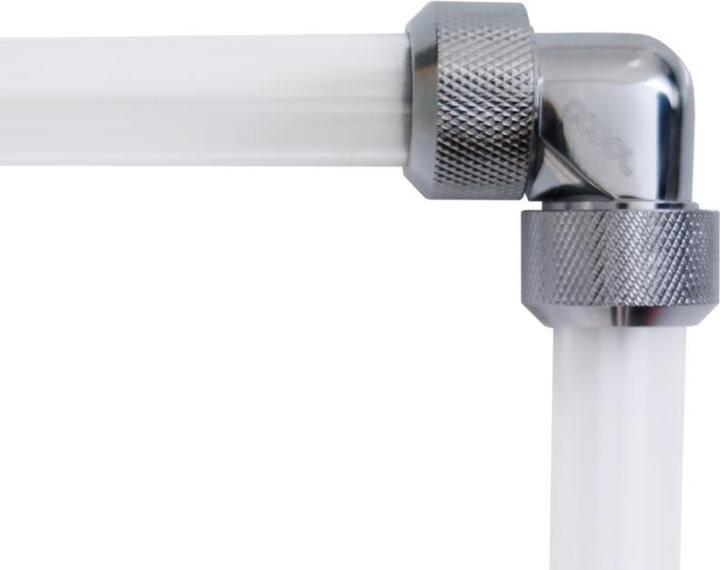 Produktbild Alphacool Eiszapfen Adapter 90 Grad 16mm AD auf 16mm AD Hardtube