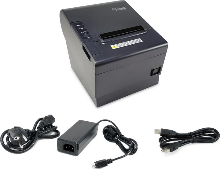 Actual product image equip Thermal printer (USB 2.0 Type B female, RJ11)