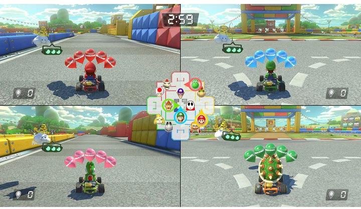 Actual product image Nintendo Mario Kart 8 Deluxe (Switch, DE)