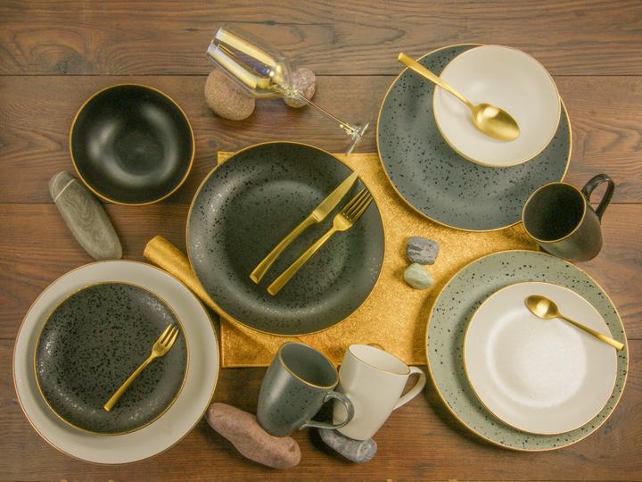 Actual product image CreaTable Industrial Gold (16 Piece)