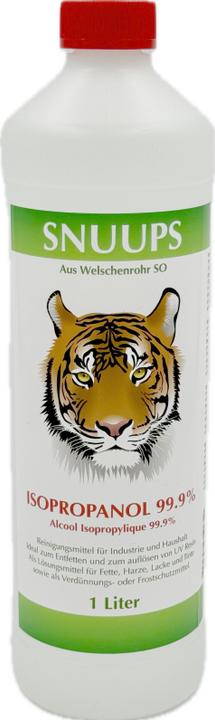 Actual product image Snuups Isopropanol 99.9% (Cleaning)
