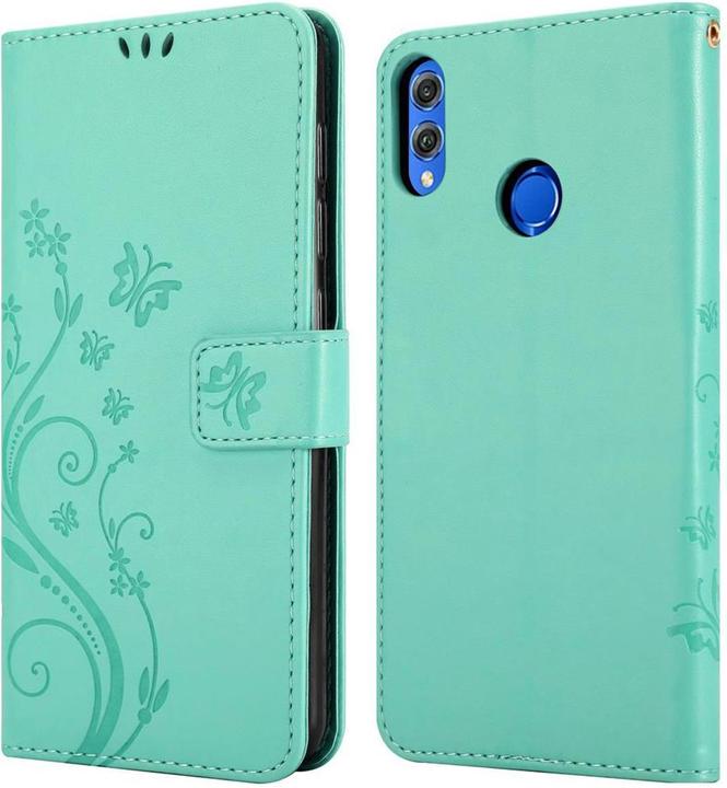 Productafbeelding Cadorabo Bloemen Boekomslag (Honor 8X)