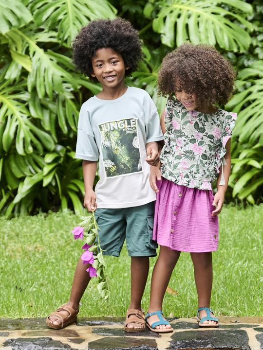 Image du produit Vertbaudet Short cargo garçon avec boucle de serrage (92)